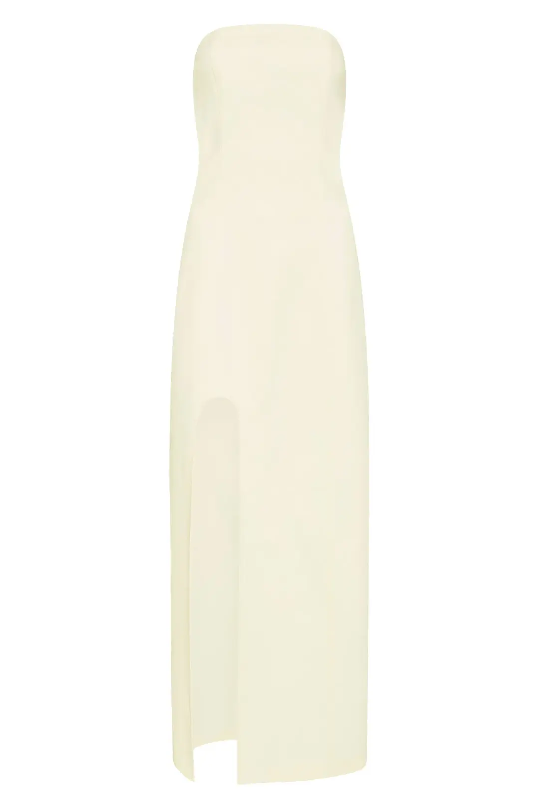 Sir The Label Marco Structured Midi Dress In Lemon Yellow Size 1 / AU 8 for rent on The Volte - main image