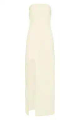 Sir The Label Marco Structured Midi Dress In Lemon Yellow Size 1 / AU 8 for rent on The Volte - image 5