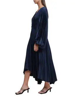 Acler Plams Dress Navy Size 8 for rent on The Volte - image 3