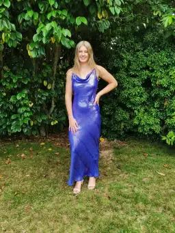 Rat and Boa Sapphire Maxi Dress Blue Size 8 for rent on The Volte - image 1