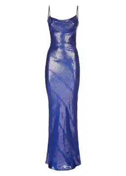 Rat and Boa Sapphire Maxi Dress Blue Size 8 for rent on The Volte - image 5