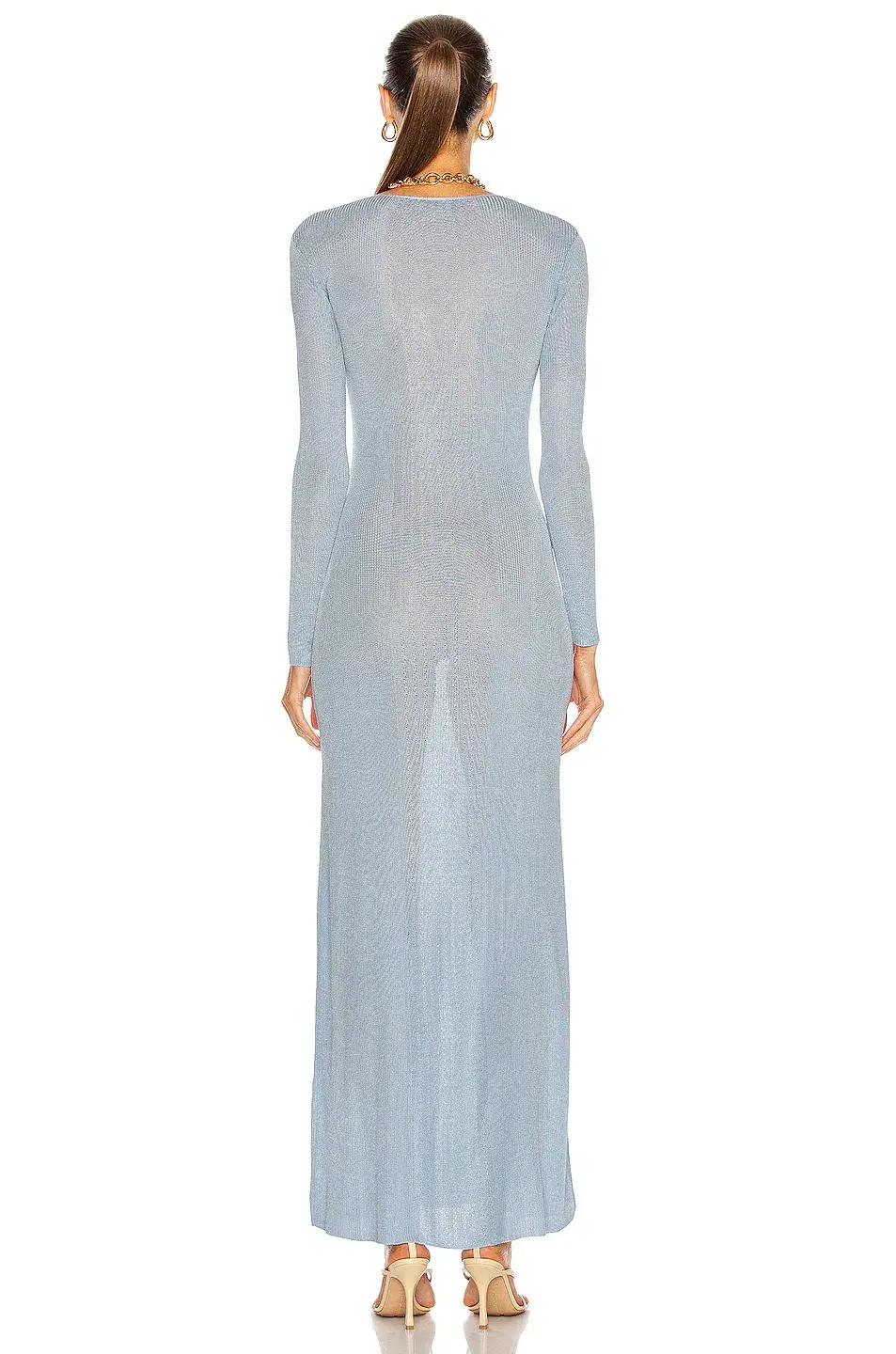 Auteur Studio Stevie Dress Blue Size 6 for rent on The Volte - main image