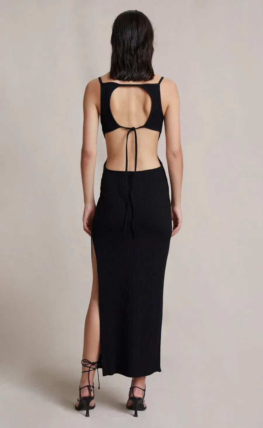 Bec & Bridge Zion Midi Dress Black Size 10 - Image 3