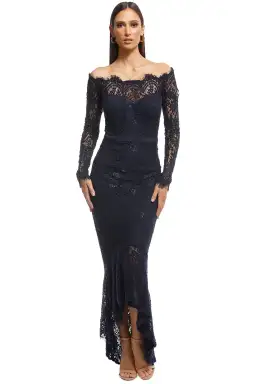Elle Zeitoune Marchesa Navy Size 6 for rent on The Volte - image 1