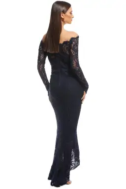 Elle Zeitoune Marchesa Navy Size 6 for rent on The Volte - image 3