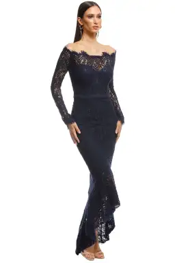Elle Zeitoune Marchesa Navy Size 6 for rent on The Volte - image 2