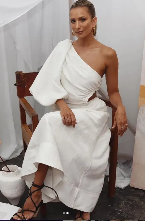 Aje Concept Dress White Size 10 for rent on The Volte - main image