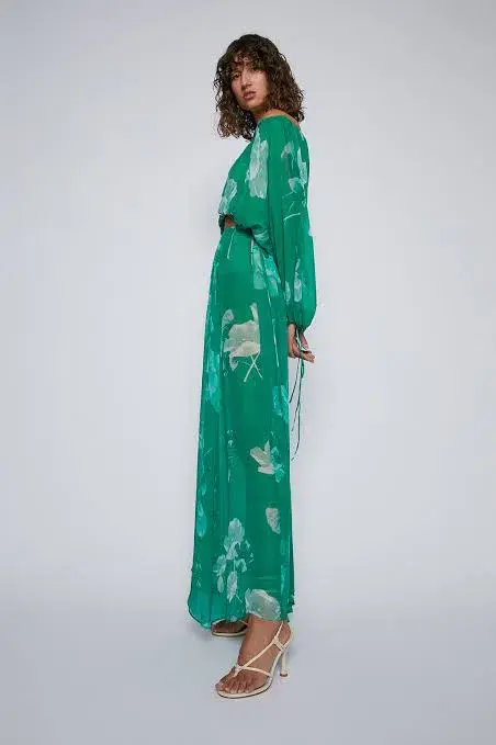 Scanlan Theodore GGT Floral Set Kelly Green Size M for rent on The Volte - main image