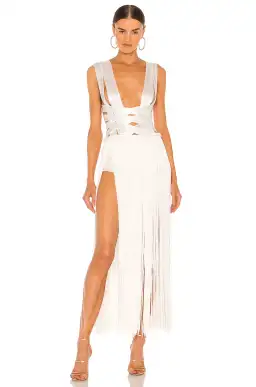 Bronx and Banco Issa Blanc Gown White Size XXS / AU 4 for rent on The Volte - image 5