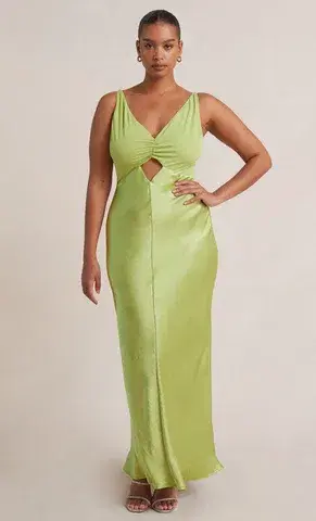Bec and Bridge Julieta V Maxi Dress Size 6 for rent on The Volte - main image