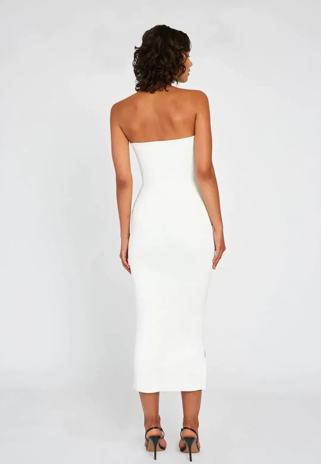 By Johnny Penny Strapless Dress White Size M for rent on The Volte - main image