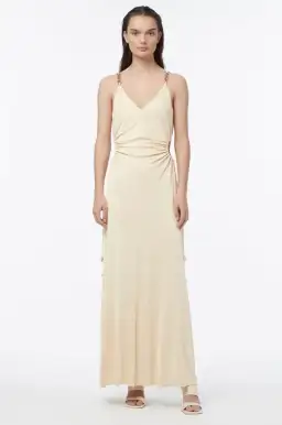 Manning Cartell Tuning In Chain Dress Yellow Size 12 for rent on The Volte - image 1