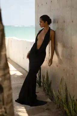 Rat & Boa Donale Dress Black Size 8 for rent on The Volte - image 1