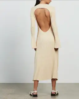 Anna Quan Isla Dress Nude Size 6 for rent on The Volte - image 2
