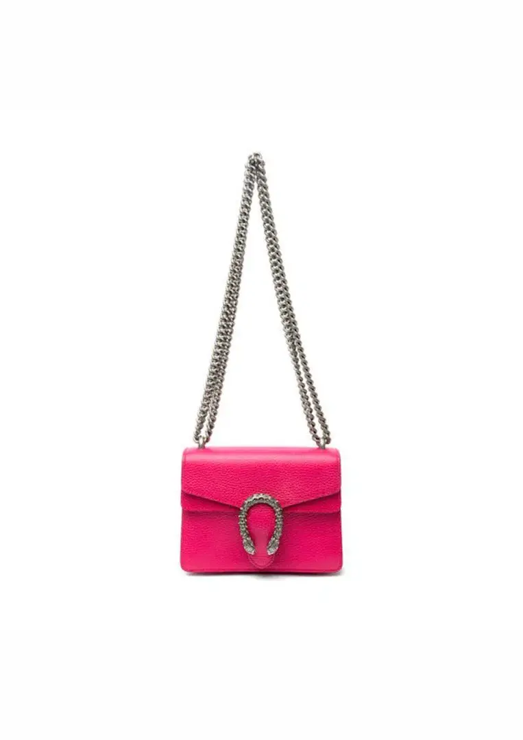 Gucci Dionysus Mini Leather Bag Pink for rent on The Volte - main image