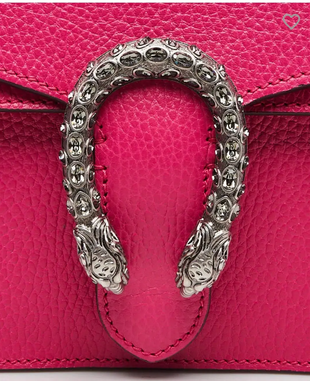 Gucci Dionysus Mini Leather Bag Pink for rent on The Volte - main image