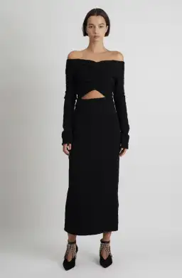 Camilla and Marc Minerva Dress Black Size 8 for rent on The Volte - image 1