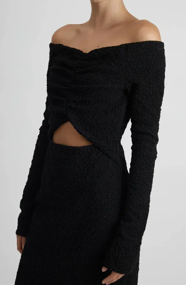 Camilla and Marc Minerva Dress Black Size 8 for rent on The Volte - main image