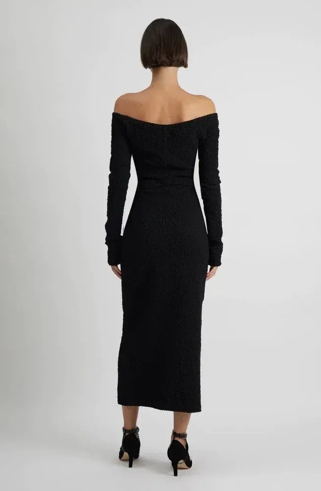 Camilla and Marc Minerva Dress Black Size 8 for rent on The Volte - main image