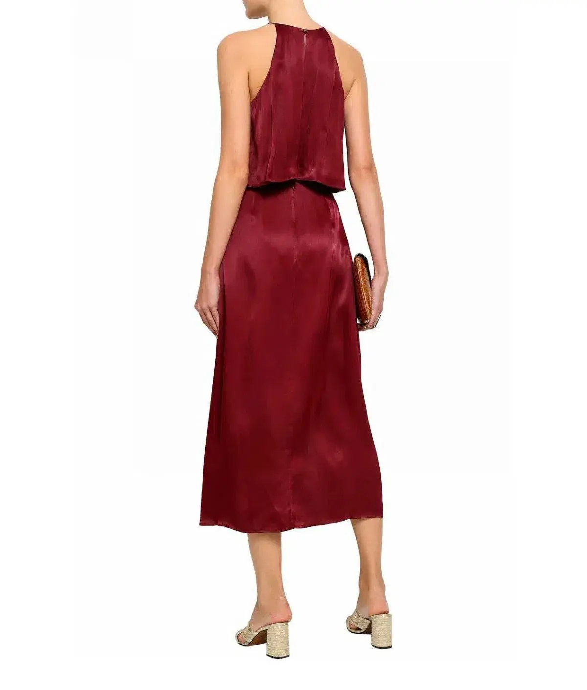 Zimmermann Swing Picnic Dress Burgundy Size 2/ Au 12 - Image 2