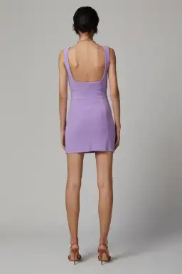 Bec & Bridge Candy Mini Dress Lilac Size 12 for rent on The Volte - image 4