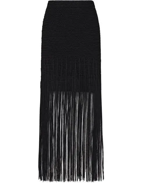 Sass & Bide Dreamville Knit Skirt Black Size 6 for rent on The Volte - main image