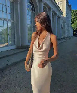 Arcina Ori Daniella Dress in Ivory Size S / AU 8 for rent on The Volte - image 3