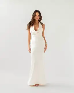 Arcina Ori Daniella Dress in Ivory Size S / AU 8 for rent on The Volte - image 1