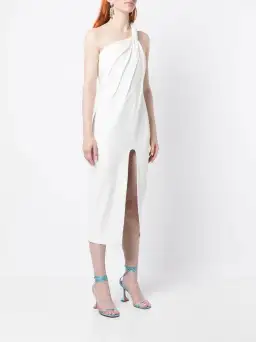 Rachel Gilbert Claudio Midi Dress Ivory Size AU 8 for rent on The Volte - image 2