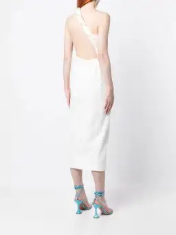 Rachel Gilbert Claudio Midi Dress Ivory Size AU 8 for rent on The Volte - image 3