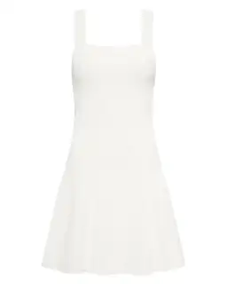 AJE Casa Mini Knit Dress Ivory Size 6 for rent on The Volte - image 2