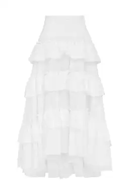 Aje Cotton El Paso Skirt White Size 6 for rent on The Volte - image 3