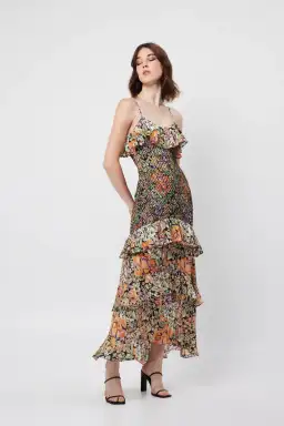 Elliatt Curatorial Maxi Dress Print Size 12