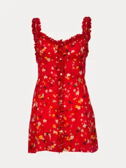 Realisation Par Julia Dress Rouge Fleur Size 10 for rent on The Volte - image 3