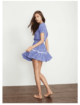 Faithfull the brand / faithful Liza dress - sunny floral print for rent on The Volte - image 2