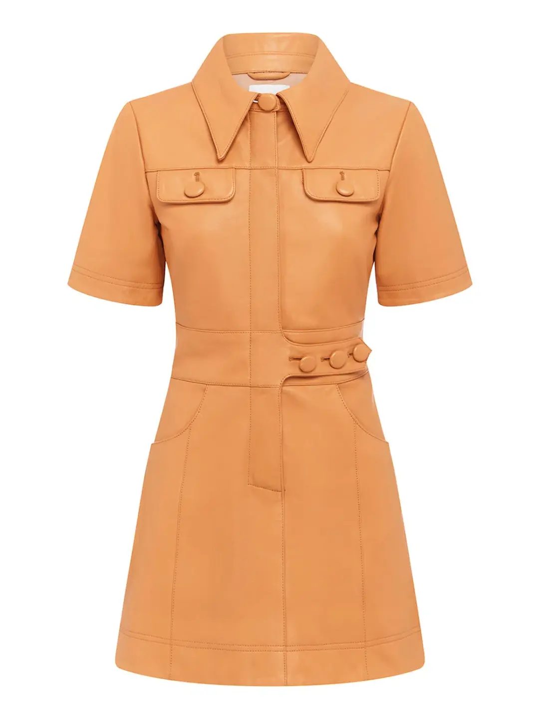 Alice McCall Low Rider Dress Ochre Size 6 for rent on The Volte - main image