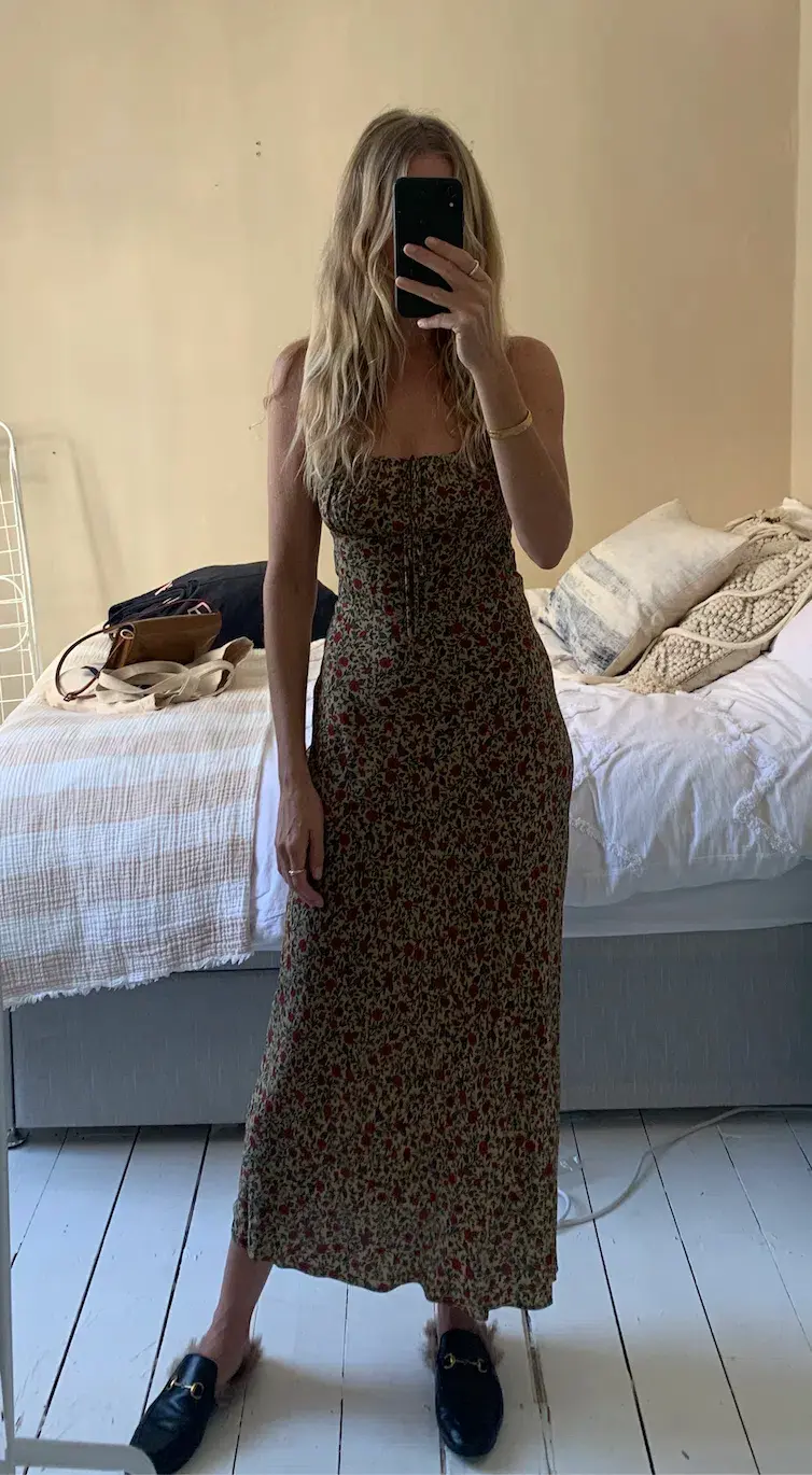 Realisation Par The Alba Dress in Dahlia Print Size M for rent on The Volte - main image