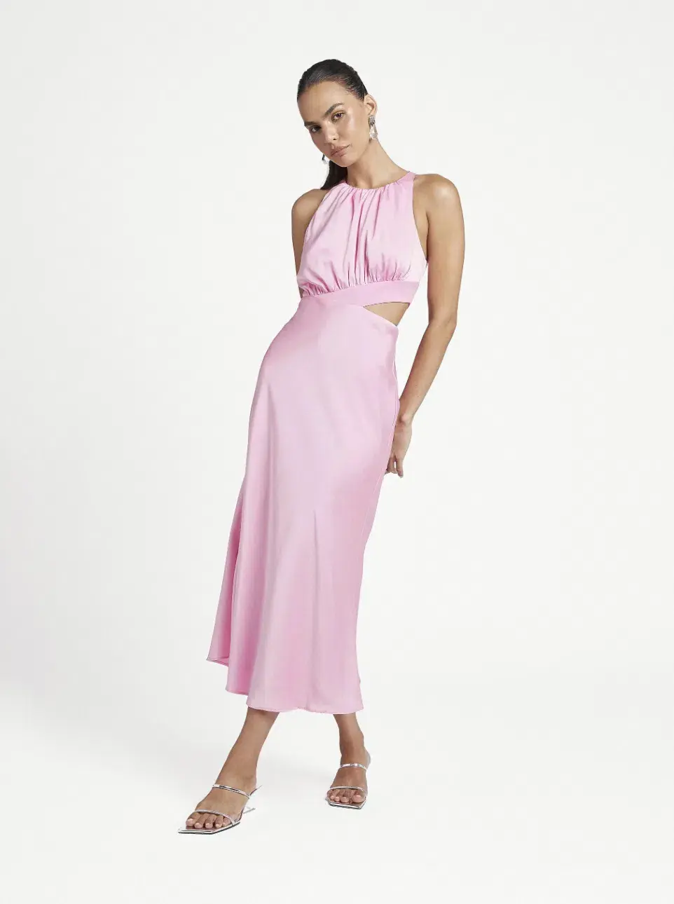 Sheike Eliza Dress Pink Size AU 12 for rent on The Volte - main image
