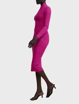 Acler Windsor Dress Pink Size 10 for rent on The Volte - image 3