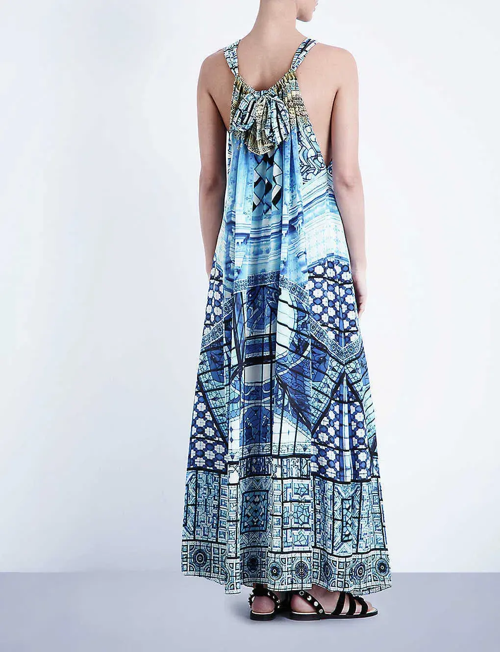 Camilla Power Of Prayer Drawstring Dress Print One Size for rent on The Volte - main image