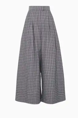 Acler Cunningham Pants Grey Check Print Size AU 6 for rent on The Volte - image 5