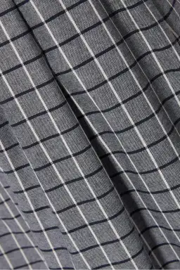 Acler Cunningham Pants Grey Check Print Size AU 6 for rent on The Volte - image 4