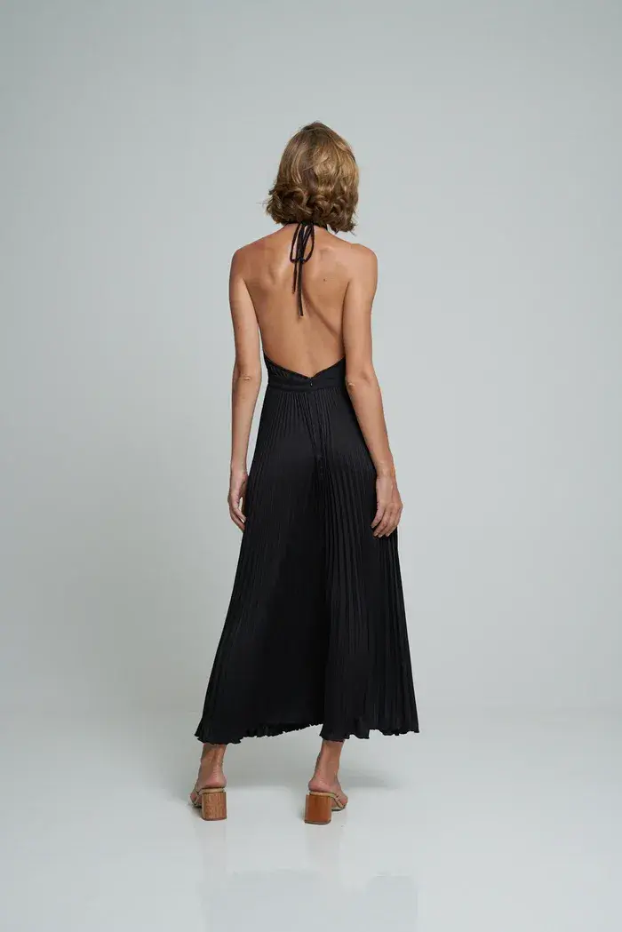 L'Idee Woman Reveil Gown Noir Size 10 for rent on The Volte - main image