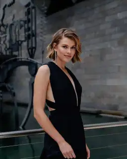 Bianca Spender Silk CDC Ascendent Gown Black Size 12 for rent on The Volte - image 4