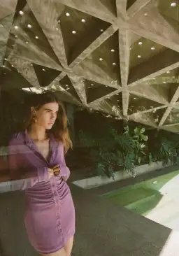 With Jean Andy Dress Violetta Size 8 for rent on The Volte - image 3