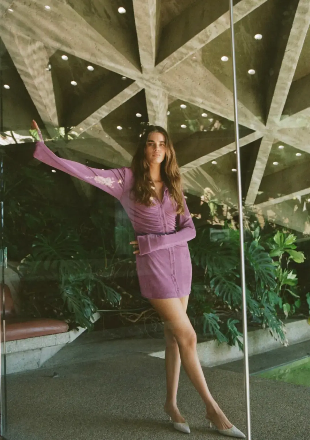 With Jean Andy Dress Violetta Size 8 for rent on The Volte - main image