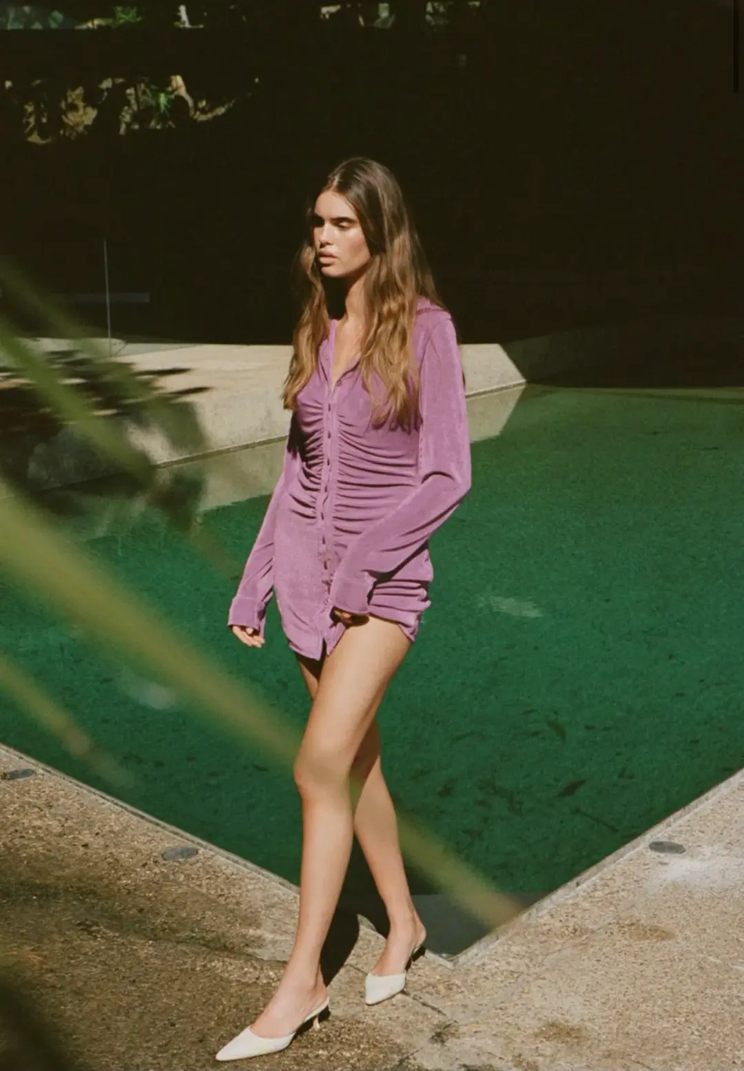 With Jean Andy Dress Violetta Size 8 for rent on The Volte - main image