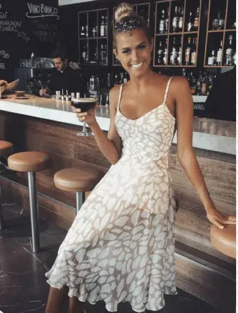 Kookai Kendra Dress White Size 34 for rent on The Volte - main image