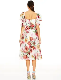 Talulah Garland Midi Floral Dress Print Size S for rent on The Volte - image 3