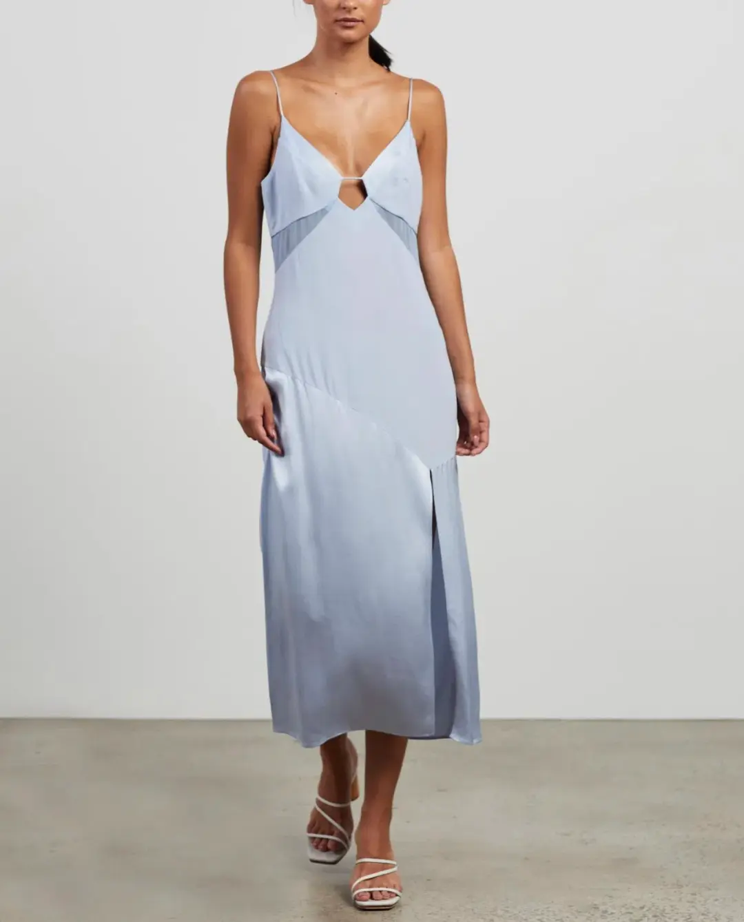 Vestire Palm Beach Midi Dress Blue Size 14 for rent on The Volte - main image